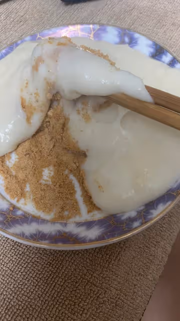 鮮奶麻薯（糯米粉牛奶）