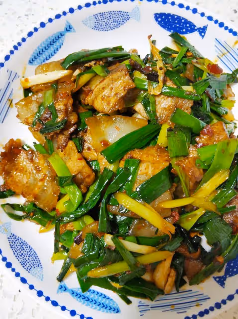 蒜苗回鍋肉——經典川菜