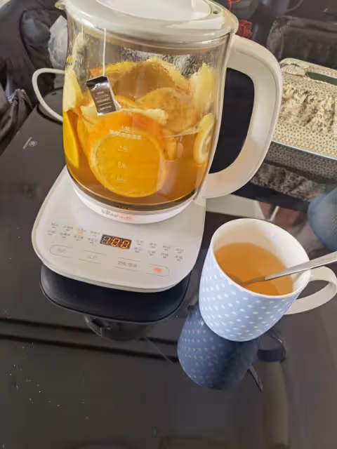 巨好喝的蘋果香橙茶