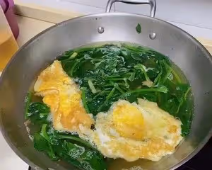 菠菜雞蛋湯