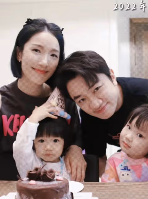 王祖藍夫婦為女兒舉辦生日派對，4歲姐姐和2歲妹妹繼承媽媽高顏值
