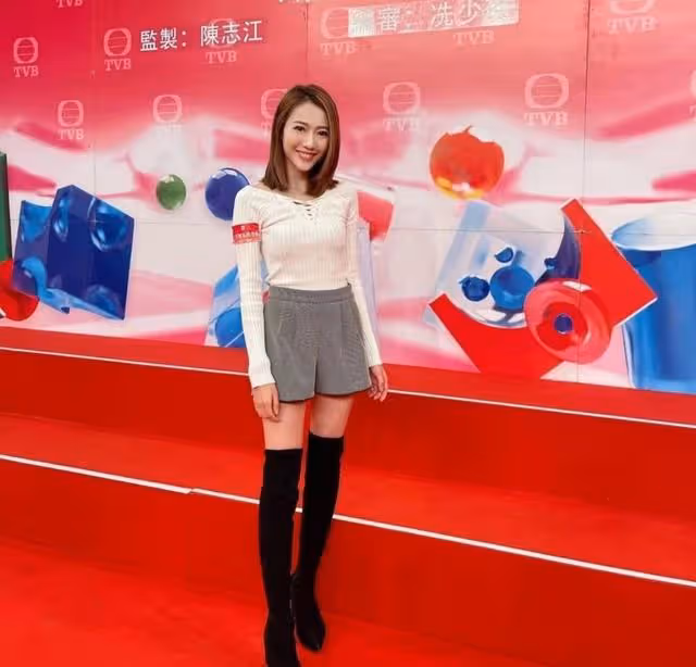 加油！TVB美女主持為追夢轉做演員，自曝收入大減但幸運夠給家用