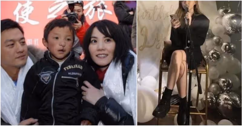擺脫兔唇！王菲女兒3次術後重生「變身美少女」近照曝光「金髮長腿氣質模樣」網讚：不愧是天后的女兒