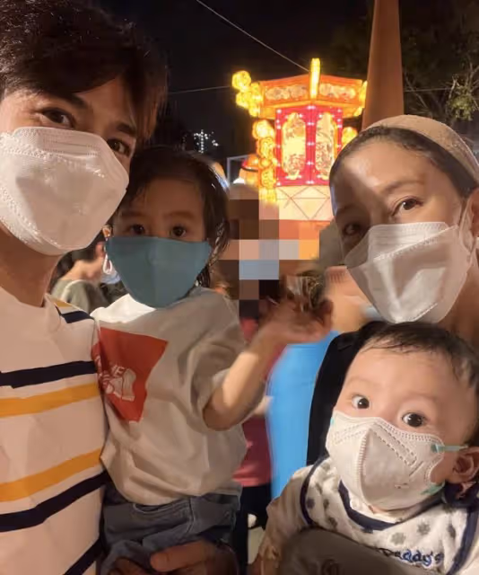 楊怡羅仲謙為1歲兒子慶生，弟弟正面照首次曝光，活潑愛笑像爸爸