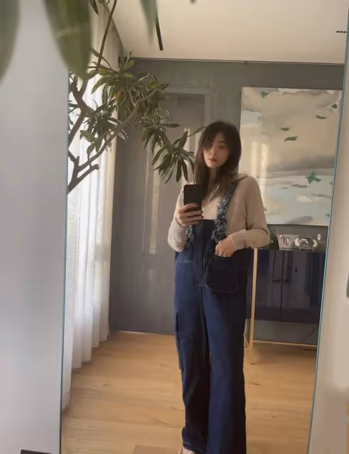 黃磊老婆孫莉疑高齡懷四胎！肚大如球孕味十足，眼神迷離面容憔悴