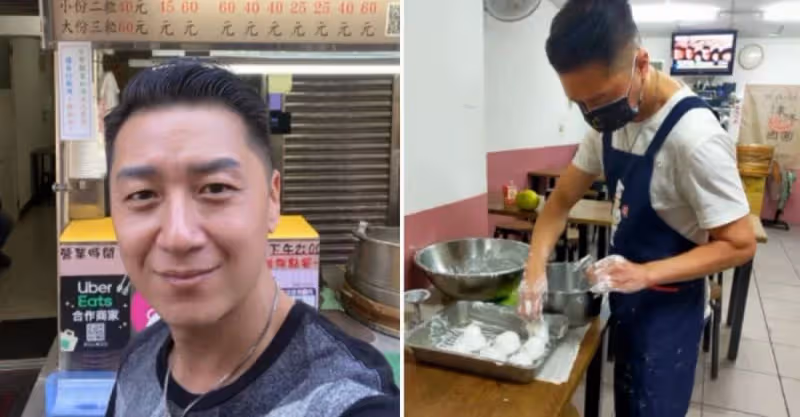 摔馬嵴椎變形！43歲本土劇男星「改行到市場賣肉圓」不畏開店辛勞「卻遭旁邊攤販耳語」近況曝光