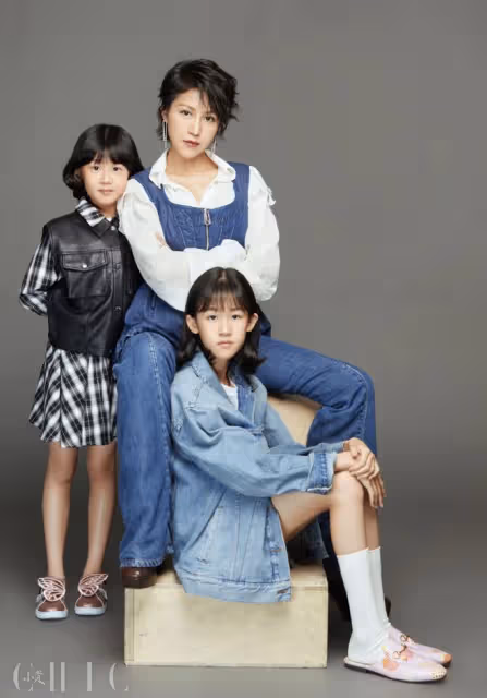 陸毅鮑蕾為11歲小女兒慶生，妹妹文靜甜美，長得越來越像姐姐貝兒