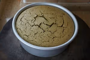 八寸抹茶戚風蛋糕