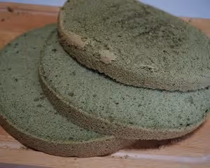八寸抹茶戚風蛋糕