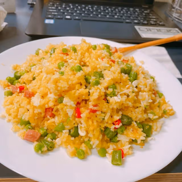 新手不翻車·粒粒分明黃金蛋炒飯