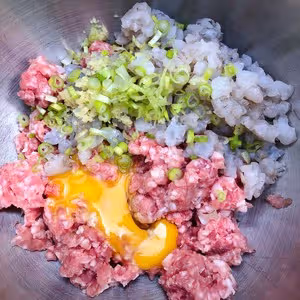 豬肉蝦仁餡餛燉