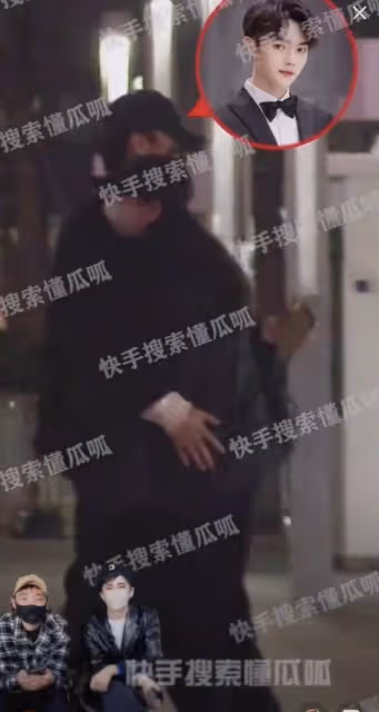 27歲許凱戀情曝光，與二字女星街頭擁抱甜蜜撒嬌，同宿酒店一夜