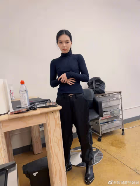哈文陪女兒試鏡，法圖麥銀幕處女作曝光，短髮出鏡身高超1米7