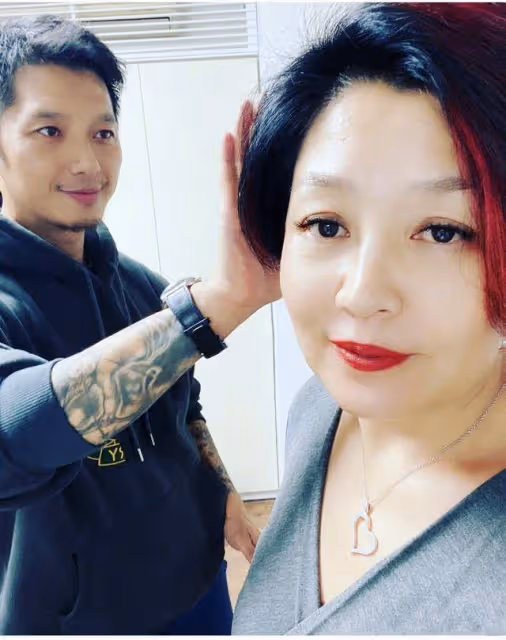 哈文陪女兒試鏡，法圖麥銀幕處女作曝光，短髮出鏡身高超1米7