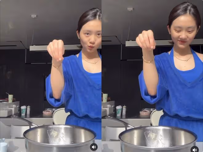 多多為9歲妹妹做泡芙慶生,繼承媽媽孫莉高顏值,穿搭成熟惹爭議
