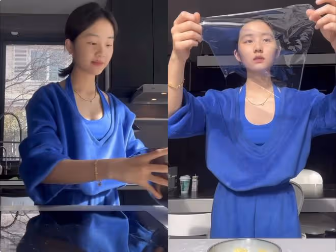 多多為9歲妹妹做泡芙慶生,繼承媽媽孫莉高顏值,穿搭成熟惹爭議