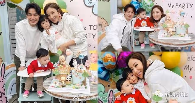 洪永城囡囡1歲生日到主題樂園慶祝!羅子溢貼溫馨全家福