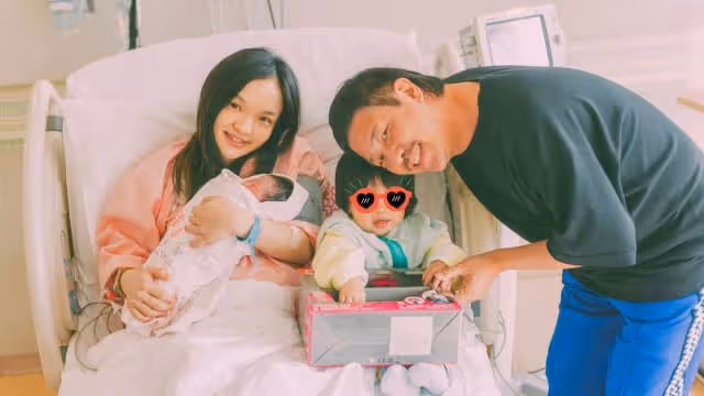 徐佳瑩慶38歲生日　首曬一家四口全家福