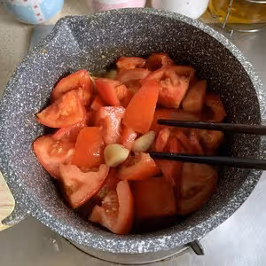 上腦牛肉粒番茄煲