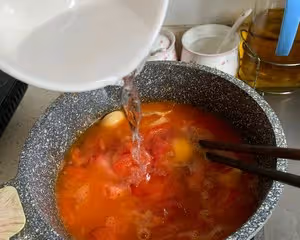 上腦牛肉粒番茄煲