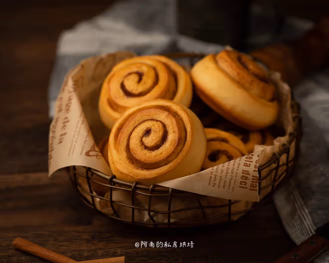 紅糖肉桂麵包卷!獨特的風味！