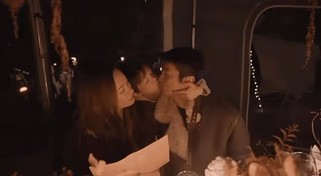 霍思燕一家三口齊現身，嗯哼身高快趕上媽媽，杜江隨地亂扔菸頭