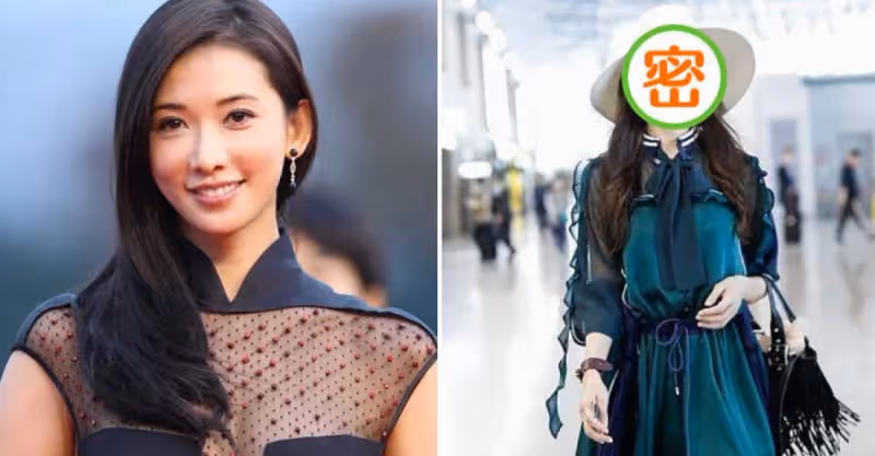 林志玲現身機場！大長腿藏不住，穿長拼接裙看著簡約輕松，仍能看出比例多好，網友：當媽媽變更美