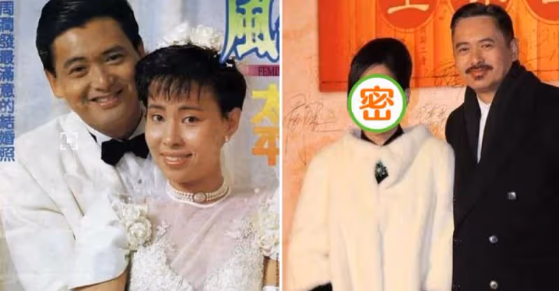 周潤發老婆看不出有63歲，用披肩配絲絨裙，看著低調卻很有貴氣感