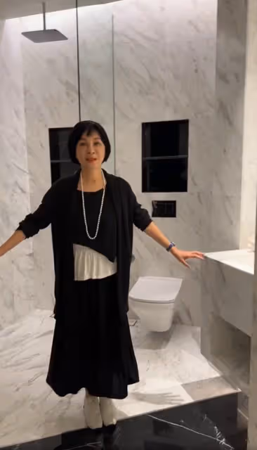 佛心老闆!吳淡如砸3千萬「買下附陽台豪宅」當員工宿舍 開箱「黑白奢華裝潢」細節充滿小心機