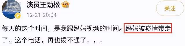 演員高梓淇母親新冠病逝,來世還做您兒子,臨終前想見在韓國孫子