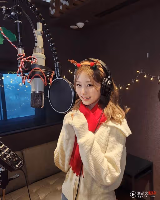 周子瑜變最萌麋鹿！連曬「聖誕自拍」甜唱耶誕神曲　粉一聽全融化