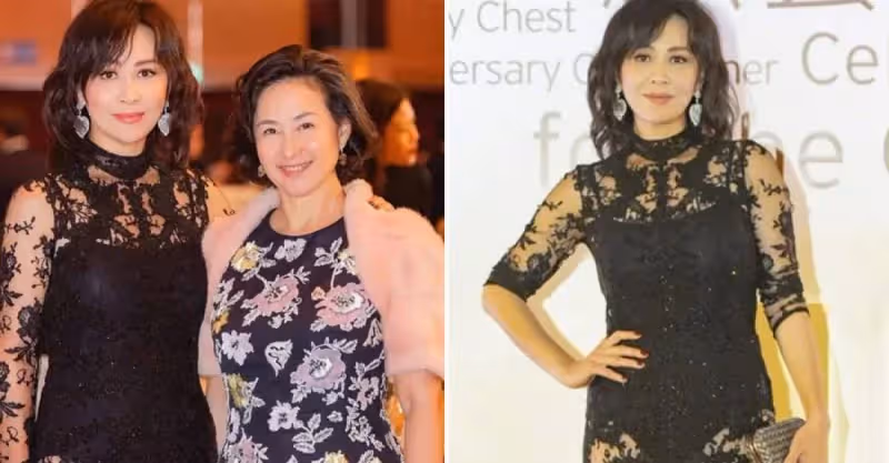 當何超瓊同框劉嘉玲，輸了身高贏了氣場，果然豪門氣質明星不能比