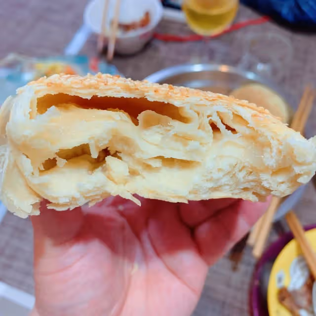 油酥糖燒餅