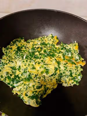 零失敗的韭菜炒雞蛋