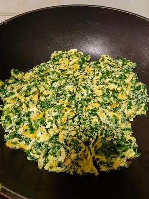 零失敗的韭菜炒雞蛋