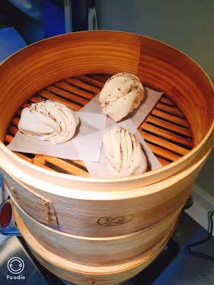 椒鹽花捲及一次醒發的中式面點