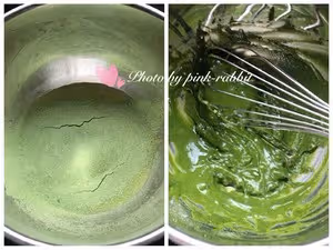 🍵 抹茶戚風.淺井加高中空12cm14cm17cm by pink-rabbit