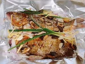 很香的孜然烤魚（烤箱版）