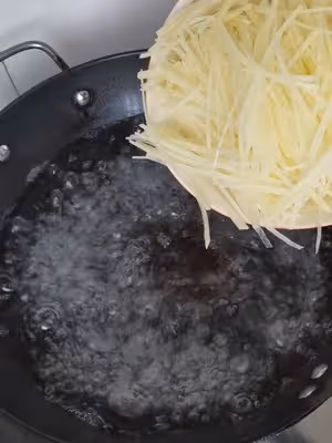 你炒的土豆絲和別人炒的土豆絲