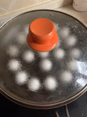 滿口爆漿的煎湯圓