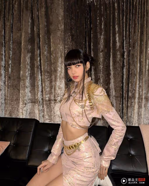 「人間芭比」Lisa穿亮片開唱性感解禁！尺度太大身材全看光