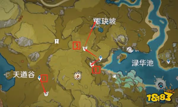 原神胡桃突破材料在哪裡採集 胡桃突破材料採集路線大全