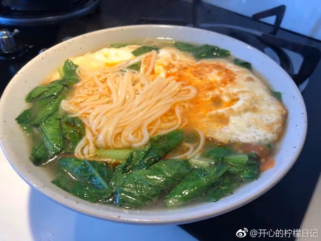 最簡單的湯麵