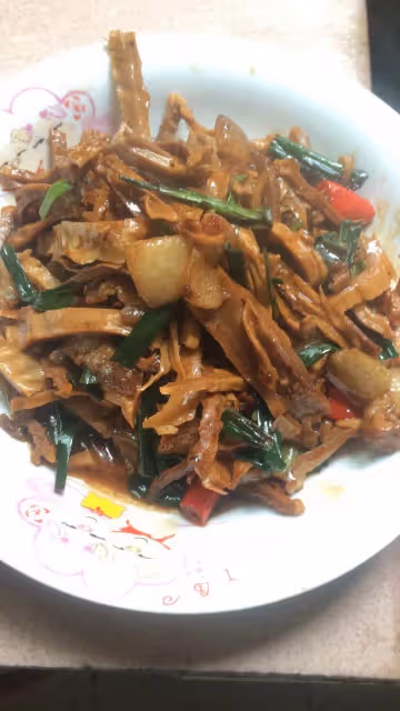筍乾炒肉
