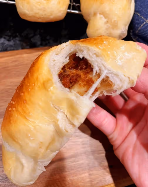 黃油肉鬆卷🥐快速免揉無需手套膜