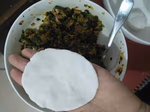 過敏娃的無麩質大米餃子
