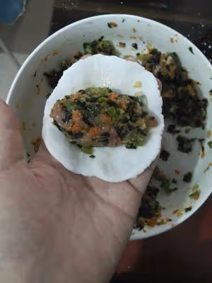 過敏娃的無麩質大米餃子