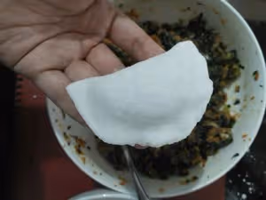 過敏娃的無麩質大米餃子
