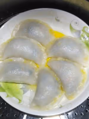 過敏娃的無麩質大米餃子
