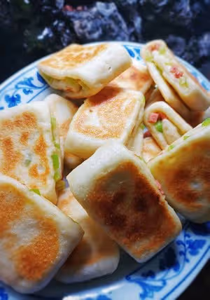 青椒火腿餅
